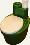 Composting bio toilets  LUX Turbo