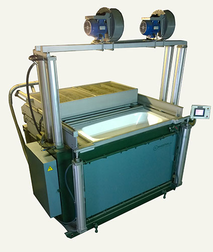 вакуум-формовочное оборудование для производства акриловых ванн, vacuum-forming machines for the production baths