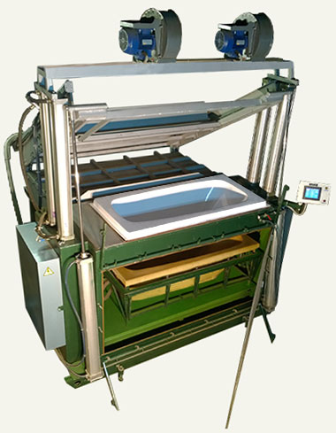 вакуум-формовочное оборудование для производства акриловых ванн,
 vacuum-forming machines for the production baths